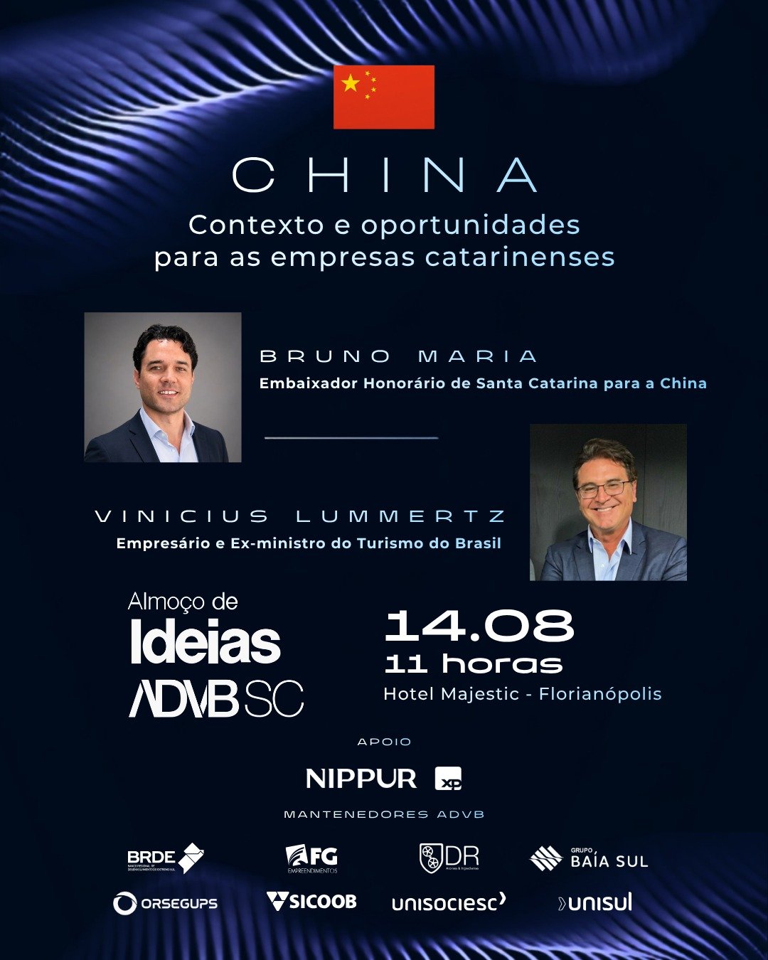 Oportunidades de negócios entre Santa Catarina e China no Almoço de Ideias