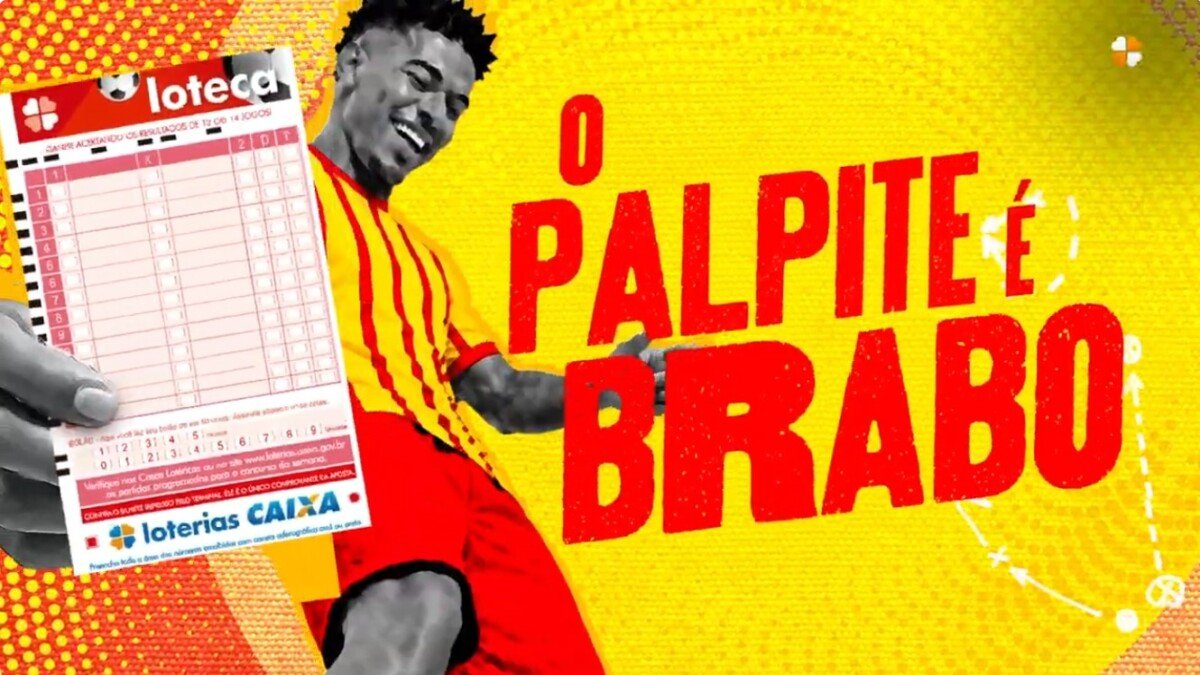 O palpite vira jogo: Binder assina nova campanha da Loteca 1 O palpite vira jogo: Binder assina nova campanha da Loteca