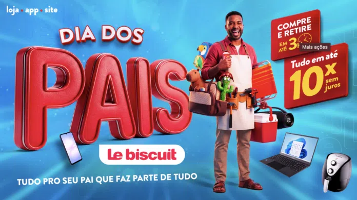 Campanha de Dia dos Pais 2026: Casa&Video e Le biscuit lançam ações