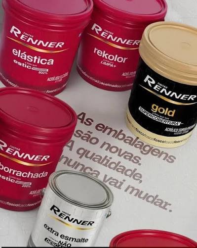 Tintas Renner renova embalagens e lança novo Rekolor no mercado 1 Tintas Renner renova embalagens e lança novo Rekolor no mercado