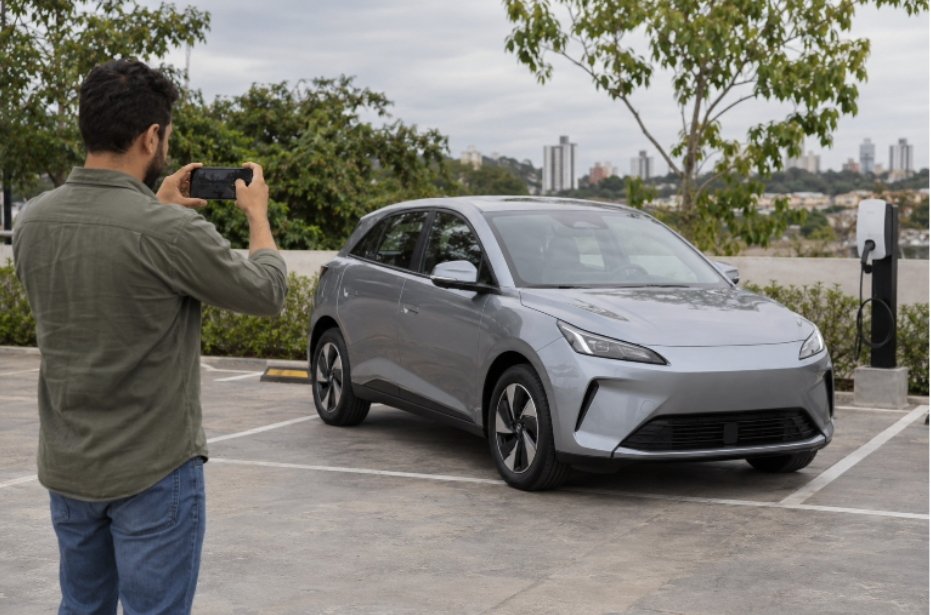 Como anunciar carro elétrico com informação que o comprador consegue conferir
